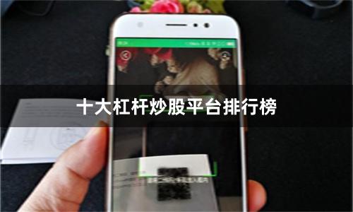 十大杠杆炒股平台排行榜